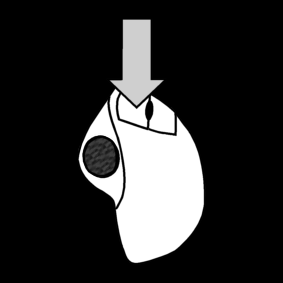 cliquer le bouton gauche / trackball: cliquer le bouton gauche